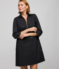 Load image into Gallery viewer, Hinson Wu 3/4 Sleeve Alessa Dress Black