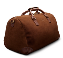 Load image into Gallery viewer, Bennett Winch Commuter Bag Brown Suede