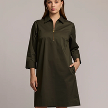 Load image into Gallery viewer, Hinson Wu 3/4 Sleeve Alessa Dress Oregano