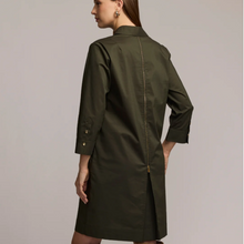 Load image into Gallery viewer, Hinson Wu 3/4 Sleeve Alessa Dress Oregano
