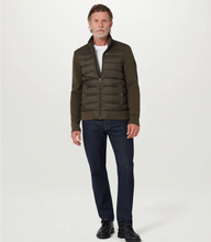Load image into Gallery viewer, Belstaff Circuiteer Full Zip Hybrid Cardigan Major Brown