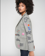 Load image into Gallery viewer, Vilagallo Jacket Helen Graffiti Tweed