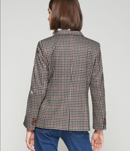 Load image into Gallery viewer, Vilagallo Jacket Heather Dog Embroidered Houndstooth