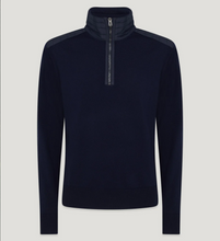 Load image into Gallery viewer, Belstaff Kilmington Quarter Zip Dark Ink