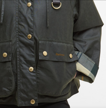 Load image into Gallery viewer, Barbour Reighton Wax Jacket Fern/Ancient