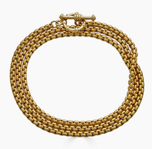 Load image into Gallery viewer, Loni Paul Gold Box Chain Lariat Necklace