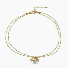 Load image into Gallery viewer, Loni Paul Delicate Clear Quartz and Cats Eye Necklace