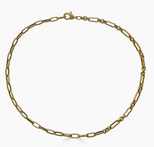 Load image into Gallery viewer, Loni Paul Gold Mixed Link Short Layering Necklace