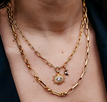 Load image into Gallery viewer, Loni Paul Gold Mixed Link Short Layering Necklace