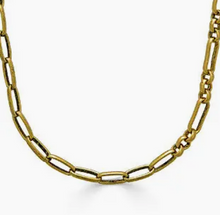 Load image into Gallery viewer, Loni Paul Gold Mixed Link Short Layering Necklace