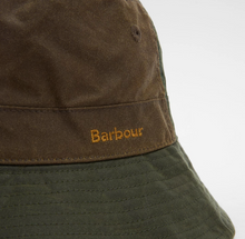 Load image into Gallery viewer, Barbour Brackley Bucket Hat Fern/Beech