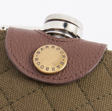 Load image into Gallery viewer, Barbour Padbury Flask Dark Brown