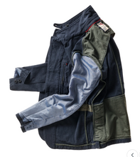 Load image into Gallery viewer, Relwen Moleskin Trap Blazer Dk. Navy