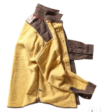 Load image into Gallery viewer, Relwen Herringbone Chamois Lined Flannel Workshirt Rustic Brown