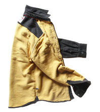 Load image into Gallery viewer, Relwen Herringbone Chamois Lined Flannel Workshirt Charcoal