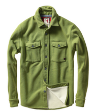 Load image into Gallery viewer, Relwen Pique Fleece Workshirt Brt Olive