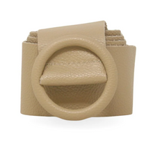 Load image into Gallery viewer, GF Leather Belt Circle buckle