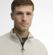 Load image into Gallery viewer, Barbour Cotton Quarter Zip Sweater Neutral