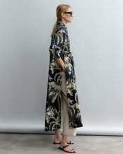 Load image into Gallery viewer, Psophia Cotton Poplin Shirt Dress Tropic Sketch