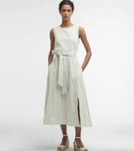 Load image into Gallery viewer, Barbour Inez Sleeveless Striped Dress Spearmint Green