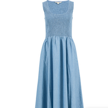 Load image into Gallery viewer, Barbour Josie Midi Dress Chambray