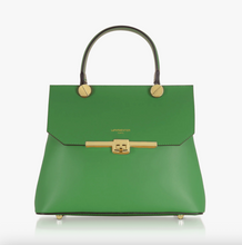 Load image into Gallery viewer, Le Parmentier Atlanta Top Handle Satchel Bag w/Shoulder Strap