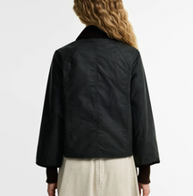 Load image into Gallery viewer, Barbour Women Cropped Beadnell Waxed Jacket Sage/Ancient