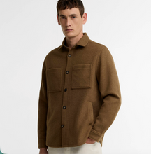 Load image into Gallery viewer, Barbour Men's Marltown Tailored Wool Blend Overshirt Sand