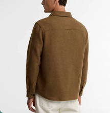Load image into Gallery viewer, Barbour Men's Marltown Tailored Wool Blend Overshirt Sand