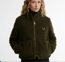 Load image into Gallery viewer, Barbour Women Elenora Fleece Jacket Olive