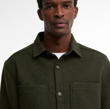 Load image into Gallery viewer, Barbour Men's Marltown Tailored Wool Blend Overshirt Sage