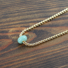 Load image into Gallery viewer, Pretty P Stone Ring Necklace