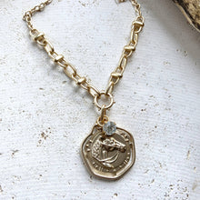 Load image into Gallery viewer, VB&C Horse Coin Necklace