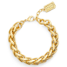 Load image into Gallery viewer, KARINE SULTAN - Braided Link Layering Chain Bracelet