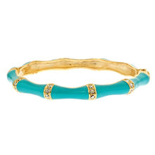 Load image into Gallery viewer, Fornash - Enamel Stone Bamboo Bracelet