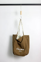 Load image into Gallery viewer, ESLEY - Reversible Plaid Tote Bag with Dog Embroidery