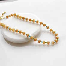 Load image into Gallery viewer, The Silver Wren - Saddle Stone Candy Necklace