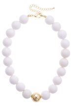 Load image into Gallery viewer, Canvas Style - Marjorie Game Day Beaded Necklace