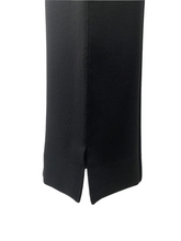 Load image into Gallery viewer, E&F Front Slit Pant w/Sewn Seam Black