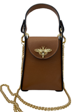 Load image into Gallery viewer, GF Bumble Bee Leather Cellphone Bag