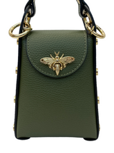 Load image into Gallery viewer, GF Bumble Bee Leather Cellphone Bag