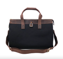 Load image into Gallery viewer, Oakbark & Chrome Weekender Bag