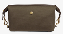 Load image into Gallery viewer, Mismo Wash Bag Kit in Canvas and Leather Trim