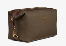 Load image into Gallery viewer, Mismo Wash Bag Kit in Canvas and Leather Trim
