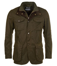 Load image into Gallery viewer, BARBOUR Ogston Wax Jacket Olive