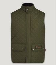 Load image into Gallery viewer, Belstaff Waistcoat Vest Faded Olive