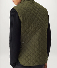 Load image into Gallery viewer, Belstaff Waistcoat Vest Faded Olive