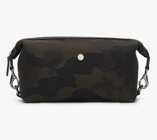 Load image into Gallery viewer, Mismo Wash Bag Kit in Canvas and Leather Trim