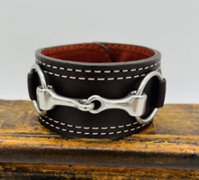 Load image into Gallery viewer, Rebecca Ray Snaffle Cuff Bracelet