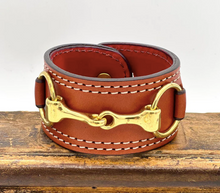 Load image into Gallery viewer, Rebecca Ray Snaffle Cuff Bracelet